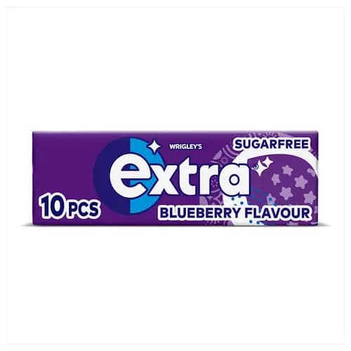 Extra Blueberry Flavor Gum 14 gr
