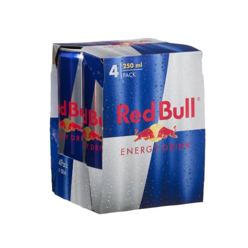 Red Bull Energy Drink 4 x 250ml Pack