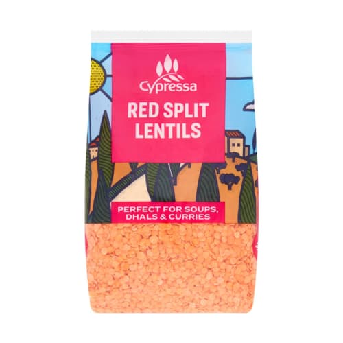 Cypressa Red Split Lentils 500 gr