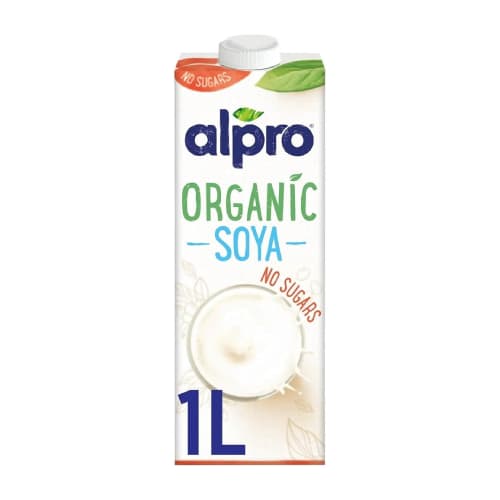 Alpro Organic Soya Milk 1L