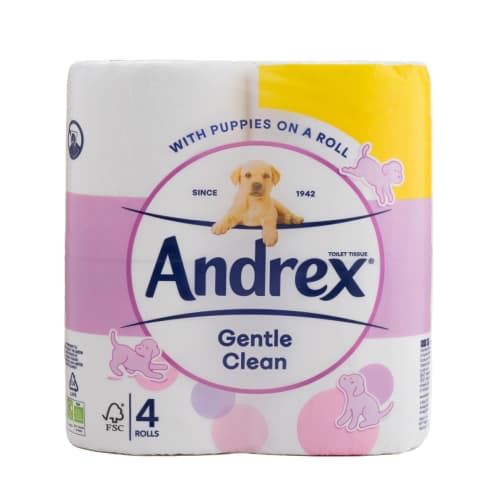 Andrex Gentle Clean 4 Pack