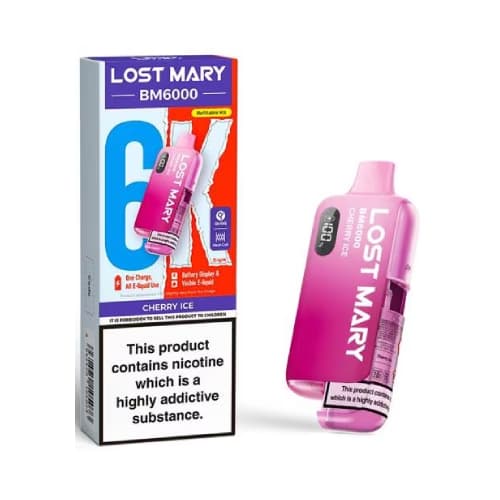Lost Mary BM6000 Cherry Ice Prefilled Pod Kit