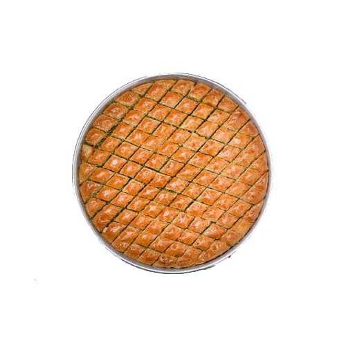 Baklava with Pistachio Diamond Shape