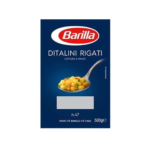 Barilla Ditalini Rigatin.47 500gr