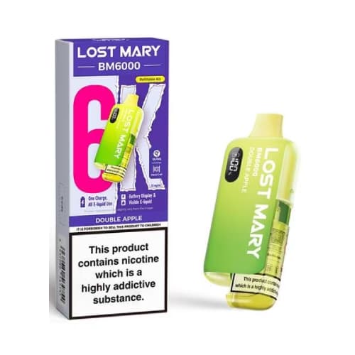 Lost Mary BM6000 Double Apple Prefilled Pod Kit
