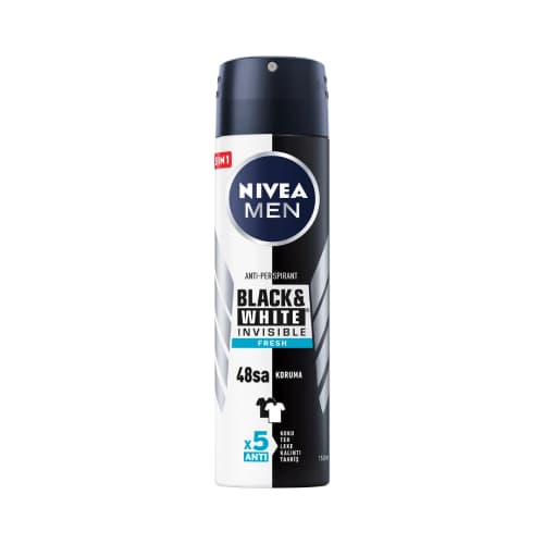 Nivea Deod. Black&White 150ml