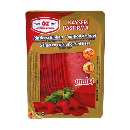 Oz Kayseri Dilim Pastirma 100 gr