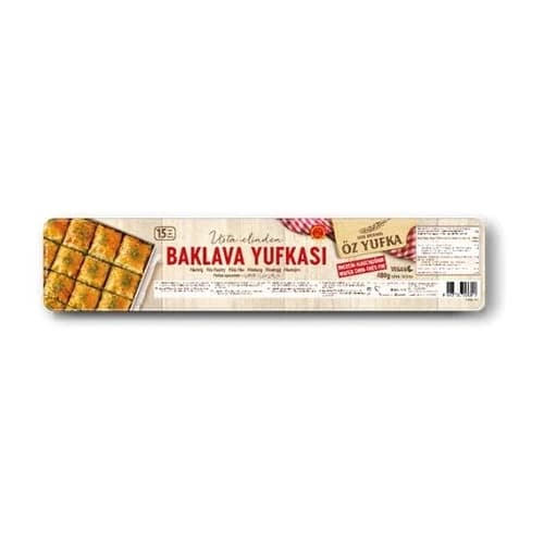 Oz Baklava Yufkasi Uzun 480g