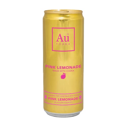 Au Vodka Pink Lemonade 33cl