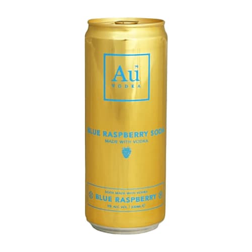 Au Vodka Blue Raspberry 33 cl