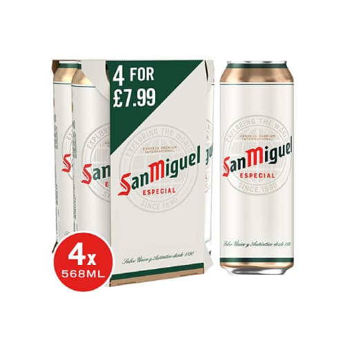 San Miguel 4x568ml