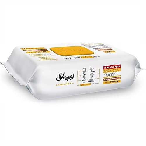 Sleepy Easy Clean Yellow 100 pcs