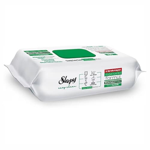 Sleepy Easy Clean Green 100 pcs