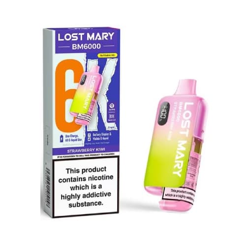 Lost Mary BM6000 Strawberry Kiwi Prefilled Pod Kit